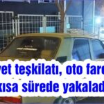 Emniyet teşkilatı, oto farelerini kısa sürede yakaladı